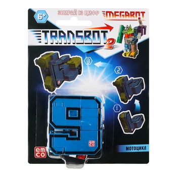 Іграшка-трансформер Transbot, колекційна, 1 шт., в асортименті (6889) - Pampik - 10