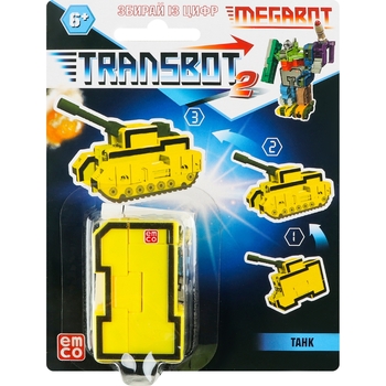 Іграшка-трансформер Transbot, колекційна, 1 шт., в асортименті (6889) - Pampik - 2