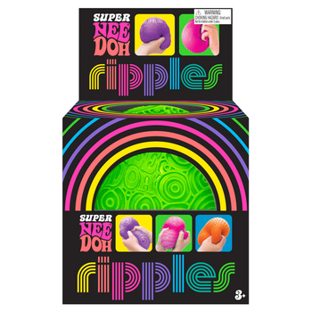 Іграшка-антистрес NeeDoh Super Яскраві кружальця, зелений (RSPND-3) - Pampik - 3