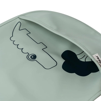 Слинявчик водонепроникний Done by Deer, 2 шт., зелений-гірчичний (1313524/35658) - Pampik - 2