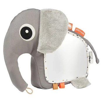 Игрушка мягкая Done by Deer Активити Слон, 26х22х8 см, серый (4103135/33058) - Pampik