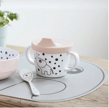 Коврик силиконовый для еды Done by Deer, 30х40 см, серый (1006195/33038) - Pampik - 2