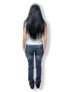 Джинси прямі потерті з бандажем Pietro Brunelli, р.42, джинс, синій (JP0041,503/7649) - Pampik - 6