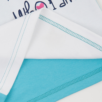 Лонгслів Garnamama Neon LS 110 Белый Голубой (1069076.13336623) - Pampik - 4