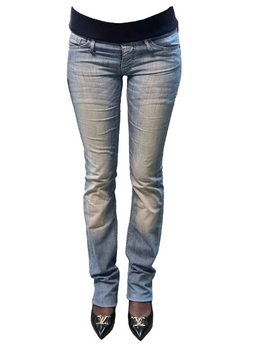 Джинси прямі потерті з бандажем Pietro Brunelli, р.40, джинс, блакитний (JP0040.512/3466) - Pampik - 7