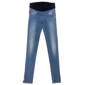 Джинси лосини потерті Pietro Brunelli, джинс, р.38, темно-блакитний (JP0043,629/13991) - Pampik