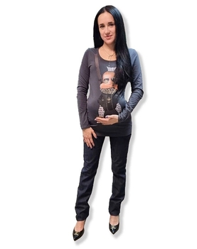 Джинси звужені з бандажем Pietro Brunelli, джинс, р.46, темно-синій (JP0046,535/17733) - Pampik - 5