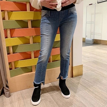 Джинси звужені вкорочені Pietro Brunelli Barret, джинс, р.42, темно-блакитний (JP0043,560/23033) - Pampik - 6