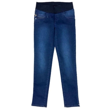 Джинсы узкие потертые Pietro Brunelli, джинс, р. 46, темно-синий (JP0043,643/23068) - Pampik