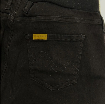 Джинси вузькі Pietro Brunelli Bertram з бахромою, джинс, р.44, чорний (JPAA43,W999/29633) - Pampik - 4