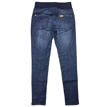 Джинси вузькі вкорочені з бандажем Pietro Brunelli, джинс, р.42, синій (JP0043.597/11316) - Pampik - 2