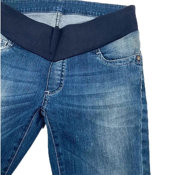 Джинси прямі з бандажем Pietro Brunelli, джинс, р.40, синій (JP0040,559/7643) - Pampik - 3