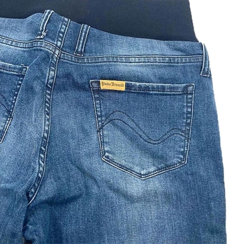 Джинси вкорочені з бахромою Pietro Brunelli Bazil, джинс, р.46, світло-синій (JPSC44,642/23038) - Pampik - 4