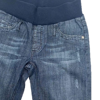 Джинси прямі варені з бандажем Pietro Brunelli, джинс, р.40, синій (JP0040.504/3464) - Pampik - 3