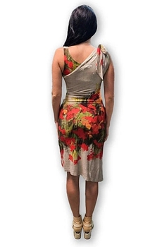 Сарафан трикотажний Pietro Brunelli, віскоза, р.40, червоний, (238/3485) - Pampik - 7