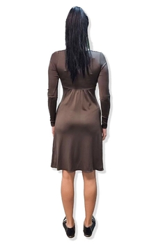 Сукня з бантом Pietro Brunelli, р.42, коричневий (0317/3473) - Pampik - 5