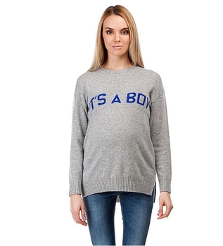 Светр Pietro Brunelli Meribel, кашемір, р.42, сірий-синій (MA1803/29615) - Pampik - 4