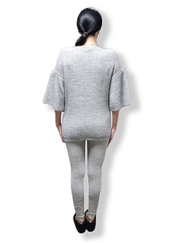 Светр Pietro Brunelli, акрил, р.42, сірий (MAM013/21105) - Pampik - 7