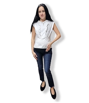 Джинси вузькі Pietro Brunelli Leonardo, джинс, р.40, темно-синій (JP0033,525/25277) - Pampik - 6