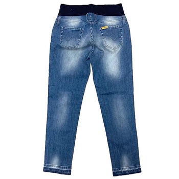 Джинси звужені вкорочені Pietro Brunelli Cool Girl Croop, джинс, р.40, світло-синій (JPSH44,571/23041) - Pampik - 2