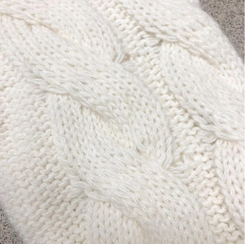 Свитер вязаный Pietro Brunelli Trembland, р.42, молочный (MAM065/29589) - Pampik - 4