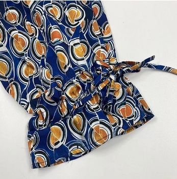 Сукня туніка абстракція Pietro Brunelli Keira, р.46, синій (AM1701/29588) - Pampik - 5