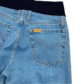 Джинси вкорочені Pietro Brunelli вільного крою, джинс, р.40, блакитний (JP0MUM,W020/33699) - Pampik - 4