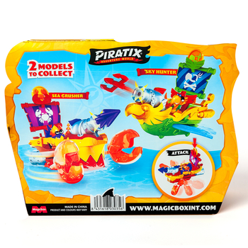 Ігровий набір Piratix S Піратський корабель Морський громовик (PPXSP114IN20) - Pampik - 3