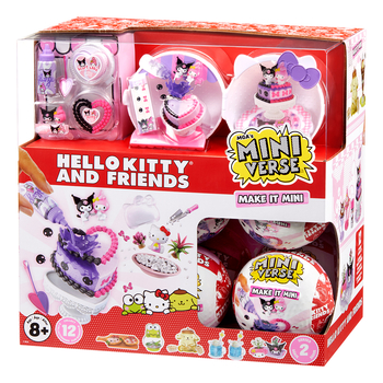 Ігровий набір MGA's Miniverse Sanrio S2 Створи стиль разом з Хеллоу Кітті та друзями, в асортименті (547235) - Pampik - 12