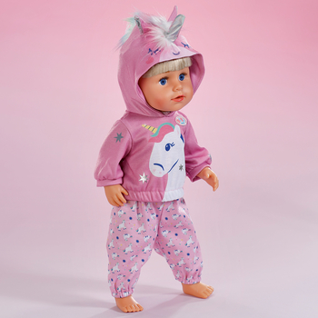 Набір одягу для ляльки Baby Born Костюмчик Єдинорога, 43 см (839409) - Pampik - 7