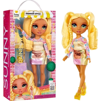 Кукла Rainbow High серии My Fashion Style Санни, с аксессуарами, 27 см (547570) - Pampik
