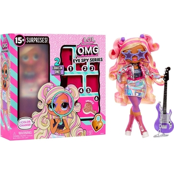 Ігровий набір з лялькою L.O.L. Surprise! O.M.G. Eye Spy Рок-Зірка (542681) - Pampik