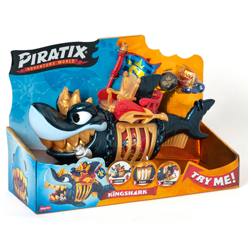 Игровой набор Piratix S Королевская черная акула (PPXSP112IN11) - Pampik - 2