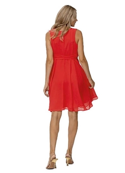 Платье со складами Pietro Brunelli, р.44, красное (AG0028/23527) - Pampik - 8