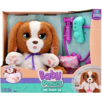 Інтерактивний ігровий набір Baby Paws Цуценя у ветеринара, з аксесуарами (927681IM) - Pampik