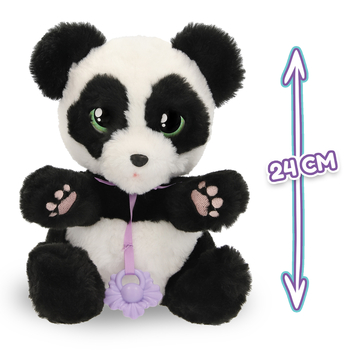 Інтерактивна іграшка Baby Paws W3 Малюк Панда, з аксесуарами (927667IM) - Pampik - 5