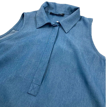 Сукня Pietro Brunelli Narciso, р.42, джинс, блакитний (AG0162/27528) - Pampik - 3