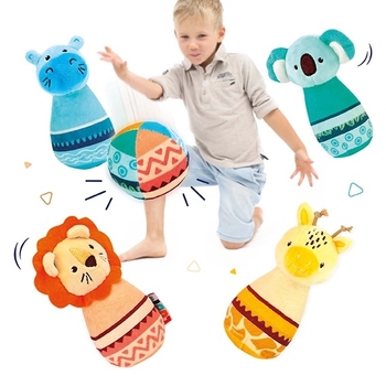 Ігровий набір Ludi Боулінг м'який (30103/37827) - Pampik - 2