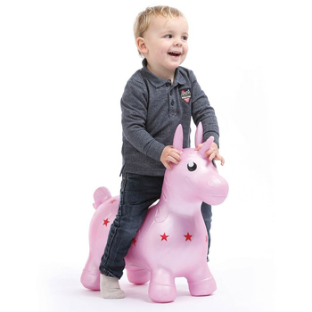 Надувная игрушка Ludi Фитбол, розовый (90008/36855) - Pampik - 3