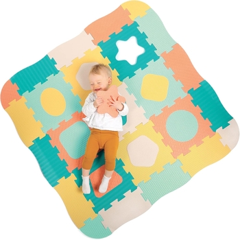 Килимок ігровий Ludi, пінополіуретан, 120х120х1,5 см (10018/36844) - Pampik - 2