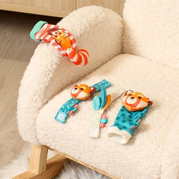 Брязкальце м'яке Ludi, 4 шт. (30102/37825) - Pampik - 6