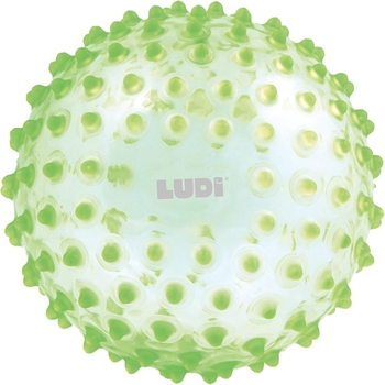 М'яч текстурний Ludi, зелений (2795/26489) - Pampik