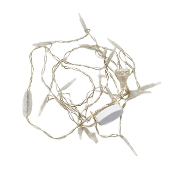 Гірлянда Cottonballights, 20 лампочок, білий (CBA-20) - Pampik