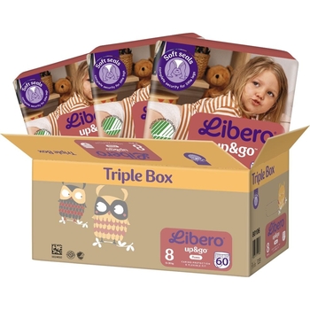 Набір підгузків-трусиків Libero Up&Go 8 (19-30 кг), 60 шт. - Pampik - 2