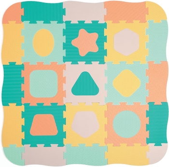 Килимок ігровий Ludi, пінополіуретан, 120х120х1,5 см (10018/36844) - Pampik