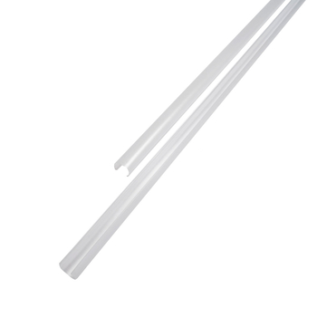 Накладки на бильця ліжечка Twins, силікон, 120 см, прозорий (9800-NS) - Pampik