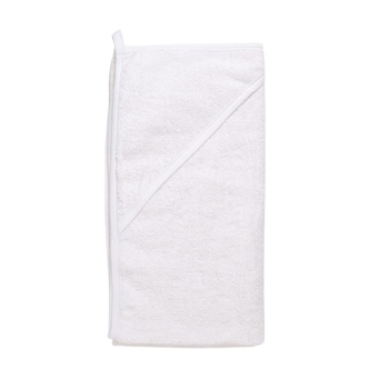 Рушник-куточок Twins Aqua, 100х100 см, білий (1500-TA-01) - Pampik