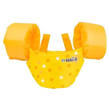 Жилет для плавання надувний Nai-B, від 18 міс, 14-23 кг, жовтий (32586) - Pampik
