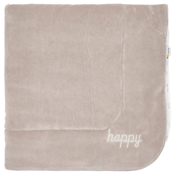 Плед Twins Happy, 90х90 см, серый (1433-TH-10) - Pampik