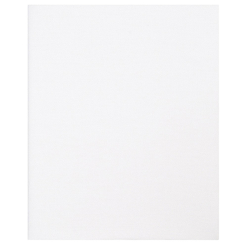 Простирадло на резинці Twins, сатин, 145x75 см, білий (6012-01) - Pampik